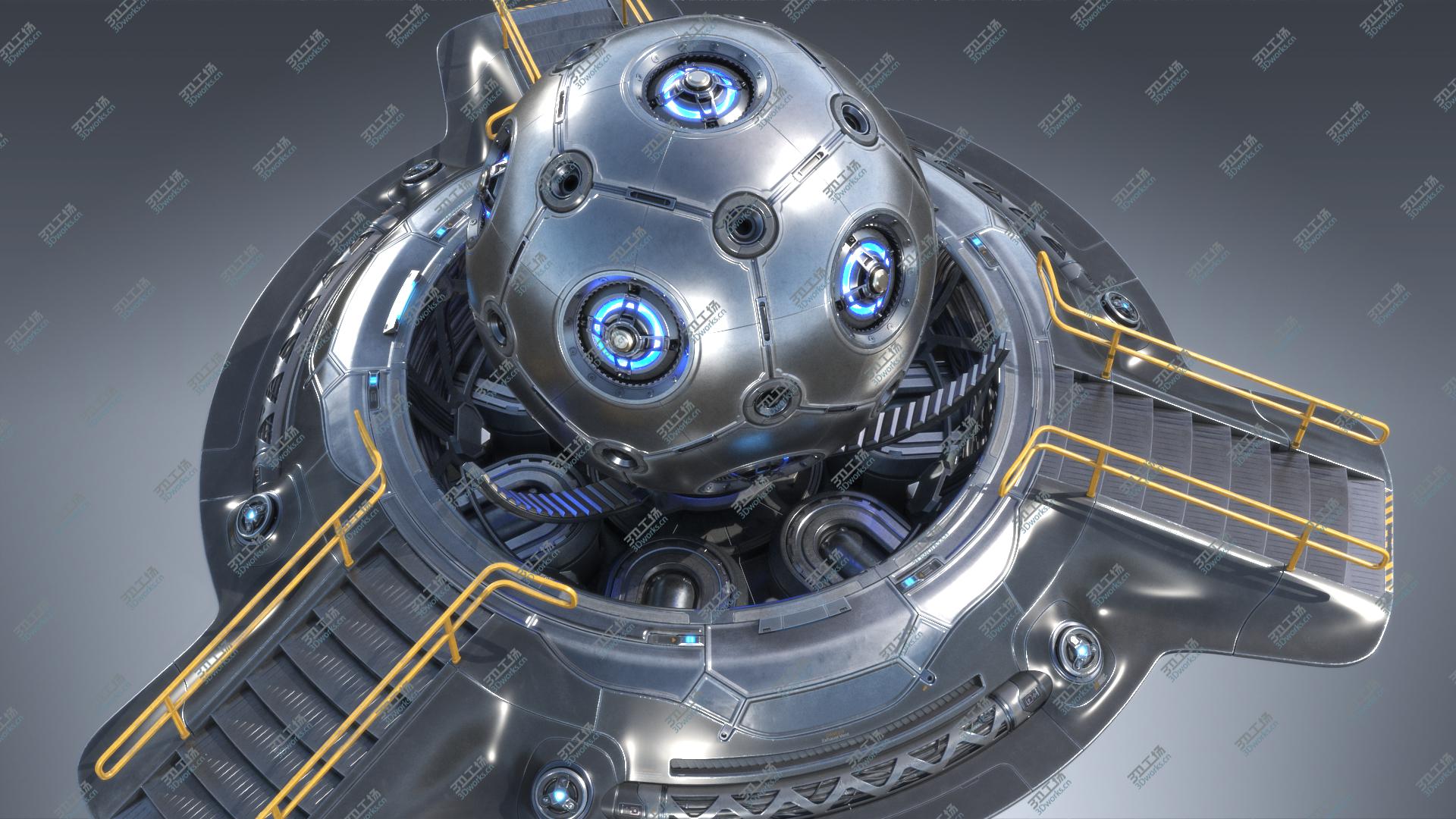 images/goods_img/202104021/3D Sci-fi Hyper AI Core Reactor PBR/4.jpg